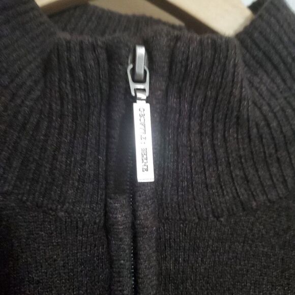 Geoffrey Beene Men's Pullover Brown Sweater Size L - Picture 4 of 9